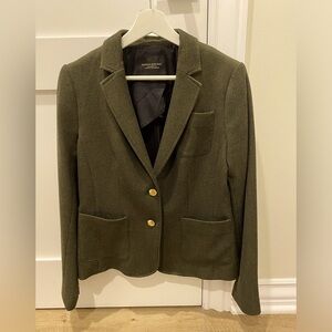 Size 6 kaki / army coloured blazer